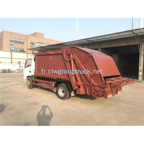 Camions à déchets pour compression Dongfeng LHD 4x2 Garbage